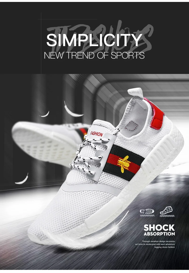 2019 New Arrived NMDS X Little Bee Fashion Low sneakers Male casual shoes Comfortable Breathable Runner shoes  size 36-47