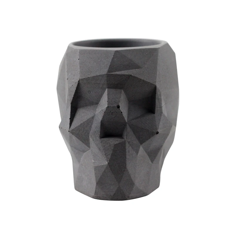 

Nicole New Product Skeleton Shape Silicone Concrete Flower Pots Molds DIY Garden Decoration Plant Pot Molds