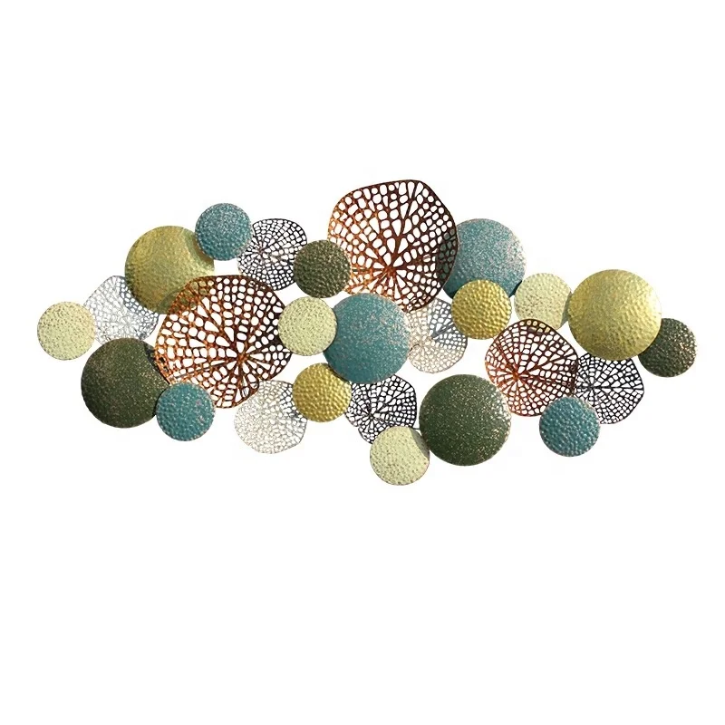 

Modern colorful metal home decoration wall hanging, Customized color