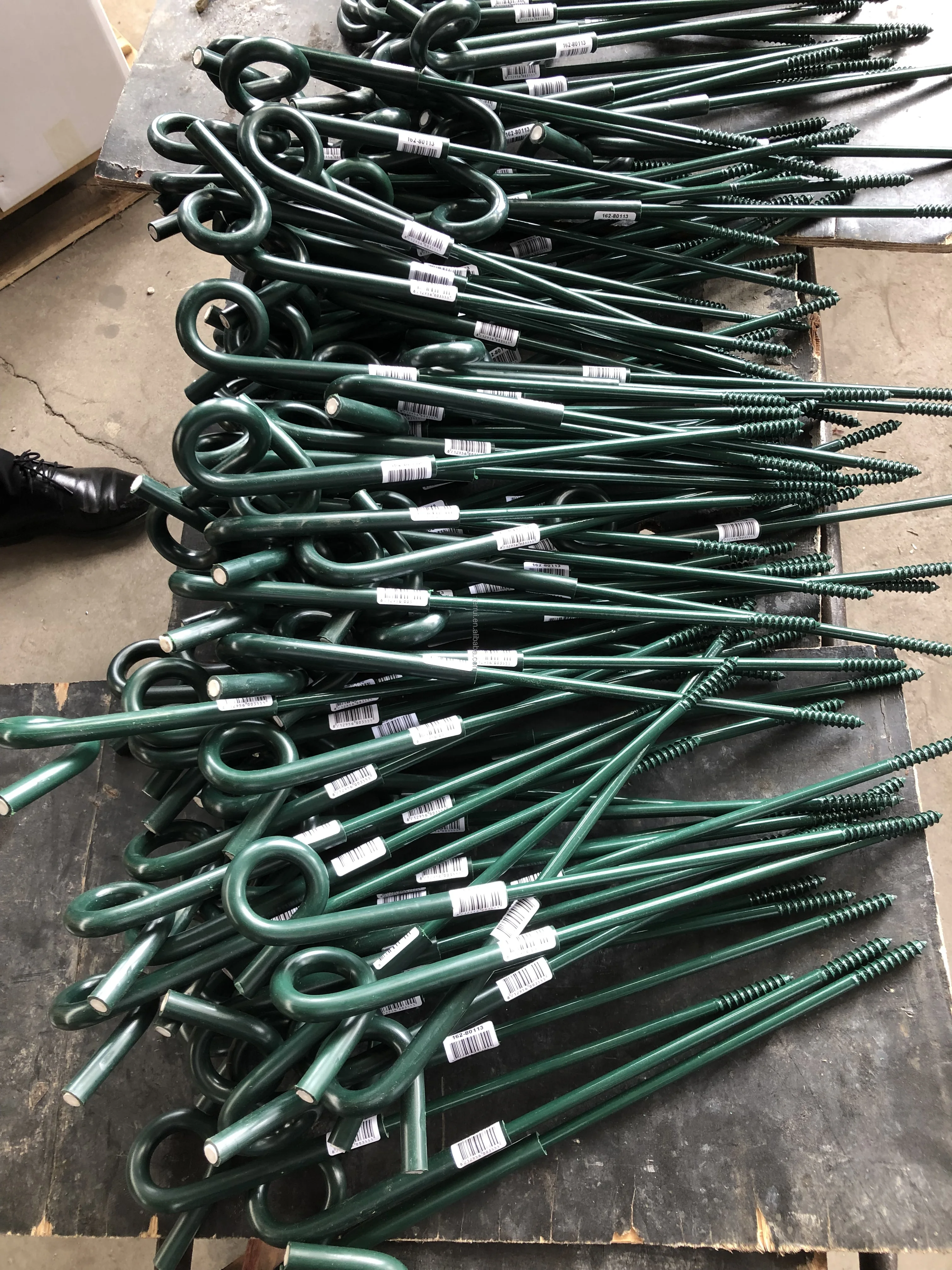 Electric Fence Pigtail Distance Insulator Wooden Post Pigtail Offset