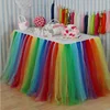 High Quality Tutu Tulle Wedding Birthday Party Decoration Tablecloth