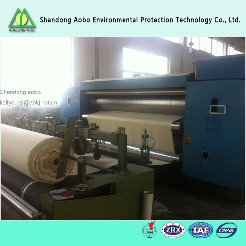
Eco-friendly Nonwoven Flax Fiber Felt for Home Textile 