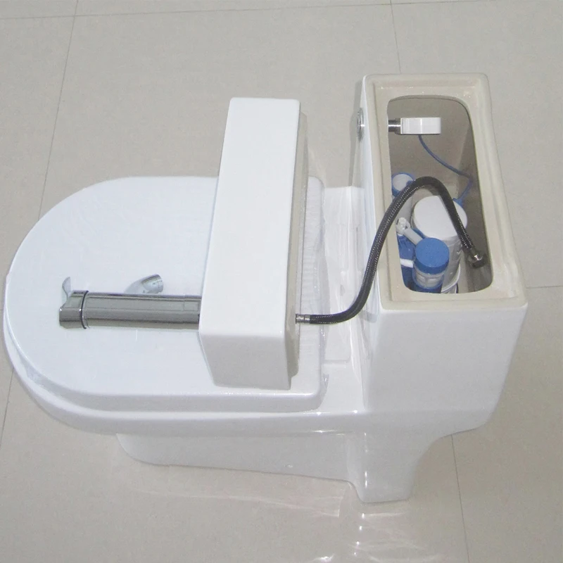 Design New Toilet Sink Bidet Combo Toiilet Attached Hand Free Shattaf