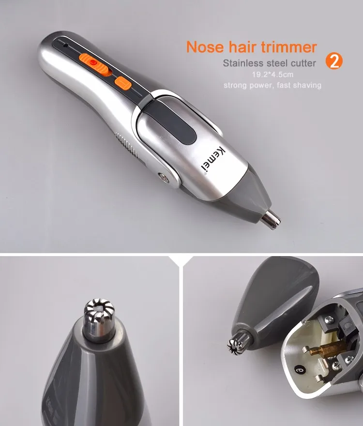 Kemei Rechargeable Electric Hair Clipper Trimmer Equipment for Hair Salon KM-680A