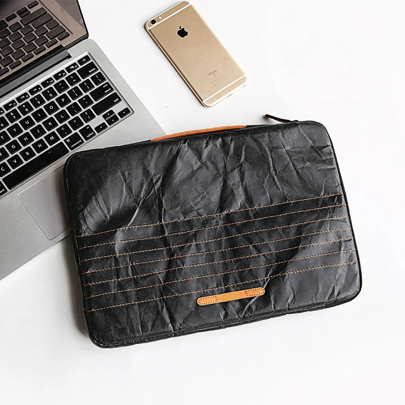 Strong reusable natural eco friendly breathable soft comfortable computer storage bag waterproof tyvek shopping bag