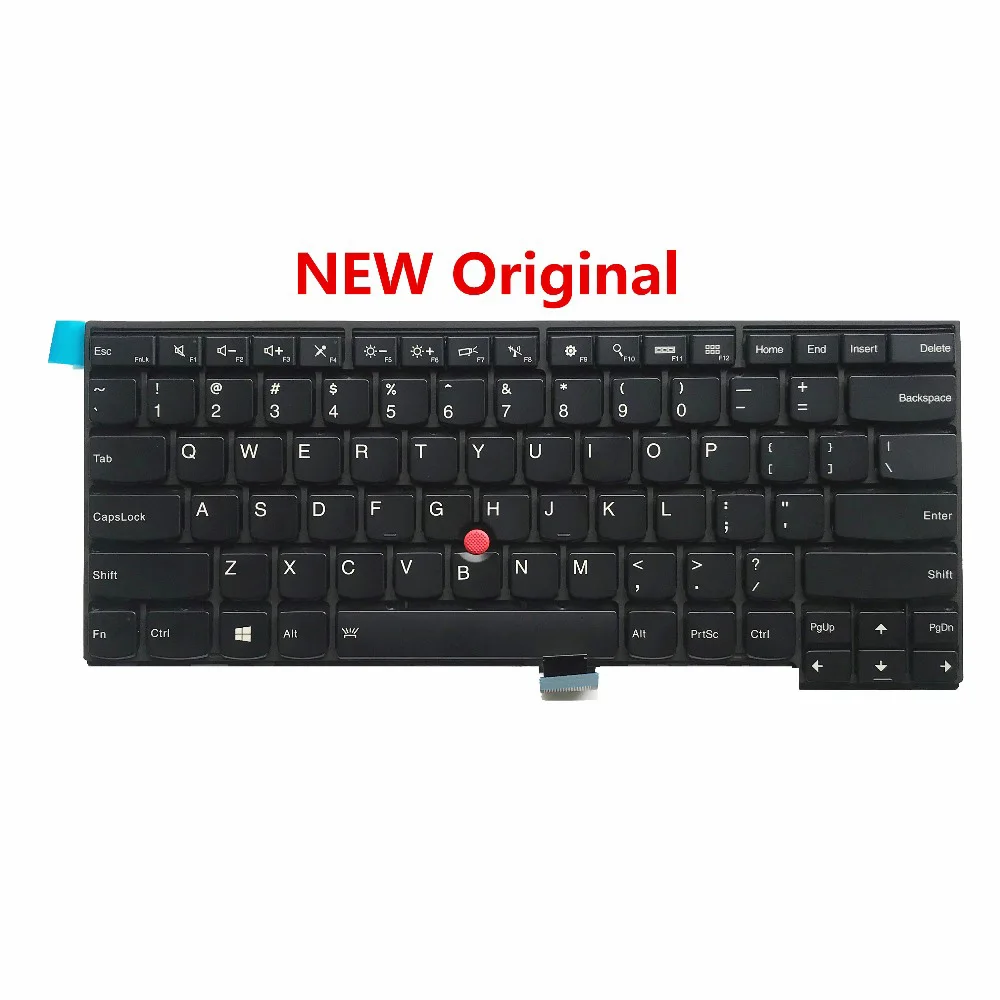 

New Original For ThinkPad T440 T440P T440S T431S T450 T450S T460 L400 L450 US Backlit Keyboard 04X0101 04X0139, Black