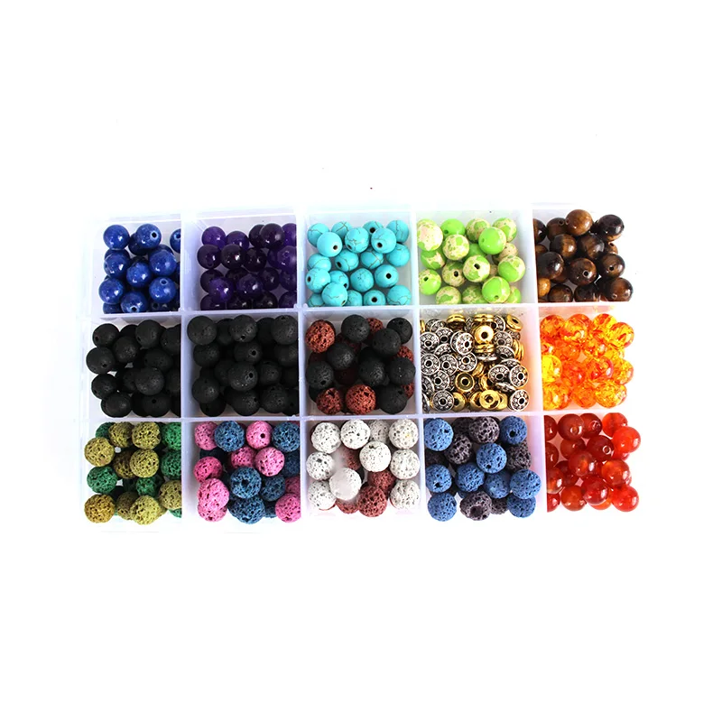 

Wholesale Boxed Mixed Natural Stone Loose Beads for Jewelry Making, Picture