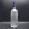 Special design 700ml 500ml frosted empty absolut vodka glass bottle