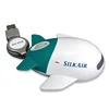 New design colorful flash airplane wired mouse as anniversary souvenir gift