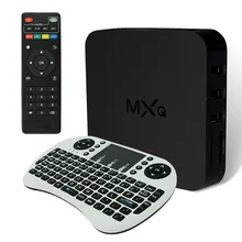 Android TV Box S805 Chip Network Player MXQ + Keyboard Amlogic 1G/8G GPU XBMC Smart Google TV HD 4K Dual WiFi Mini PC 10W 50HZ