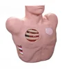 Thoracic puncture drainage training model,medical science human life-size thoracic puncture drainage simulator models