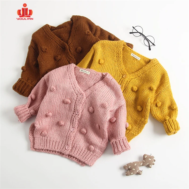 Custom Newborn Baby Winter Clothes Girls Girl Toddler Sweater