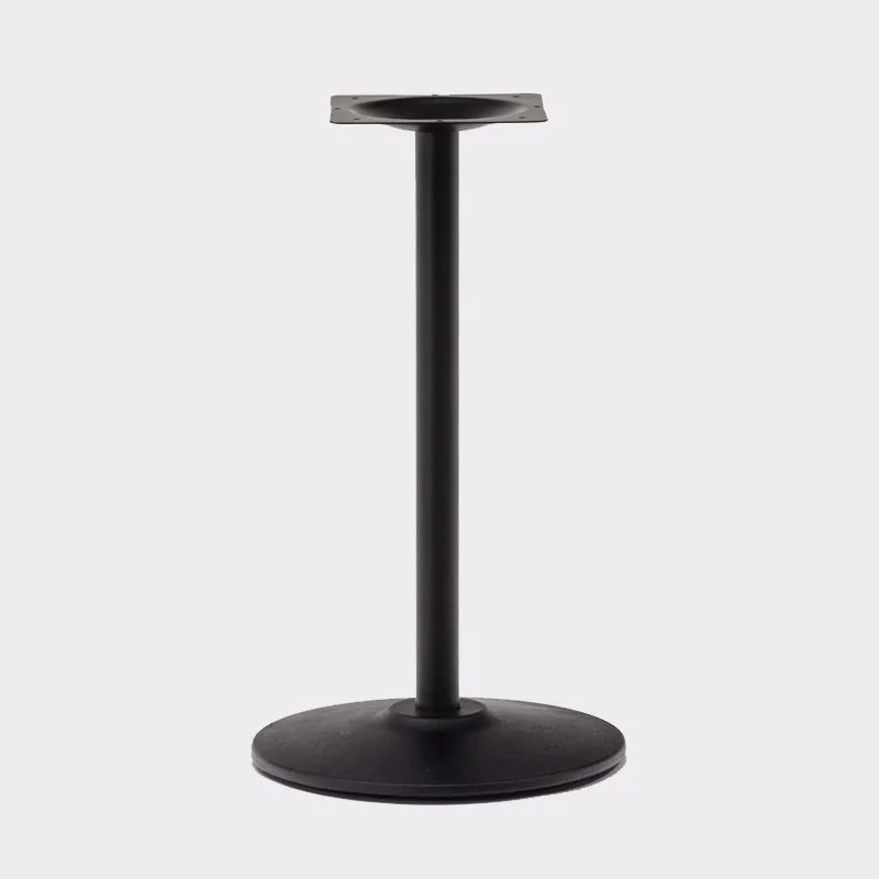 Black Metal Dining Room Table Base Steel Furniture Legs Buy Metal