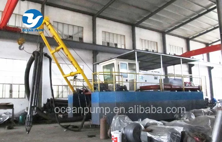river sand pump dredger machinery