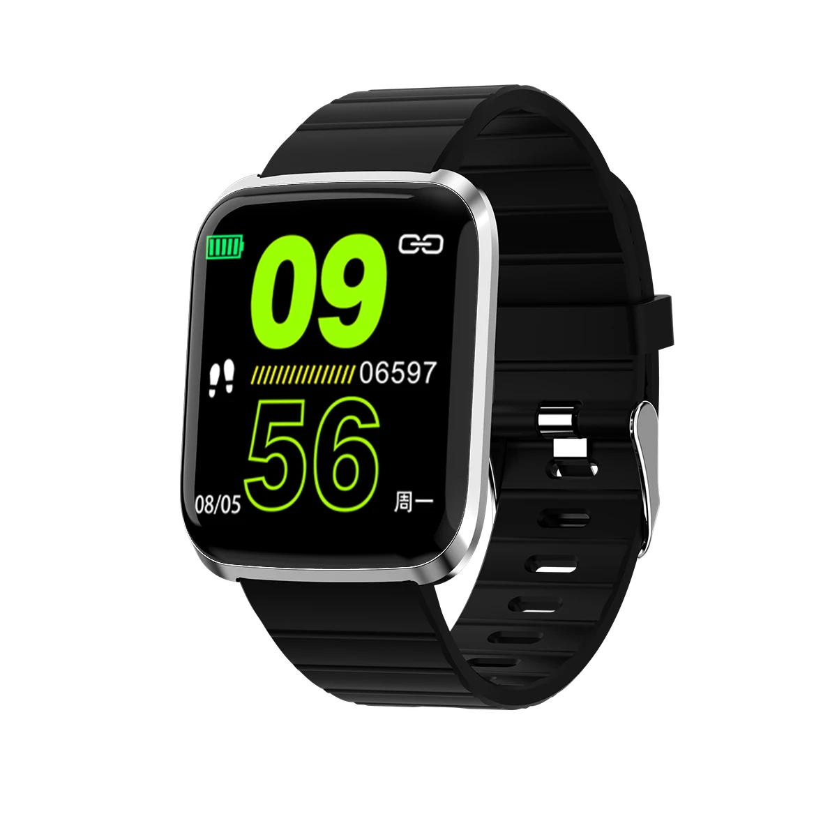 

Best Selling 116Pro 1.3INCH OLED Heart Rate Blood Pressure Fitness Sport Watch Smart Watch Band Bracelet 2019