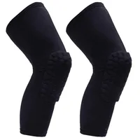 

Hot Selling Honeycomb Foam Padding Basketball Knee Compression Sleeves for Protection/Avoid Injury