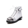 2019 New Girls Fashion Design Martin Boots with Nails