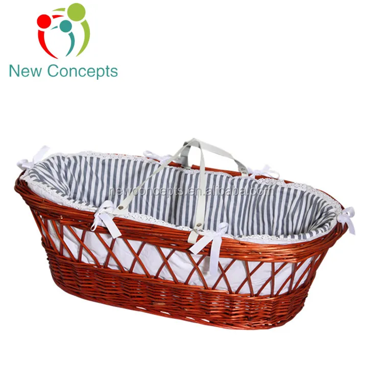 woven bassinet basket