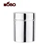 Customized Adjustable BBQ Metal Seasoning Shaker Stainless Steel Salt and Pepper Shakers For Condiment