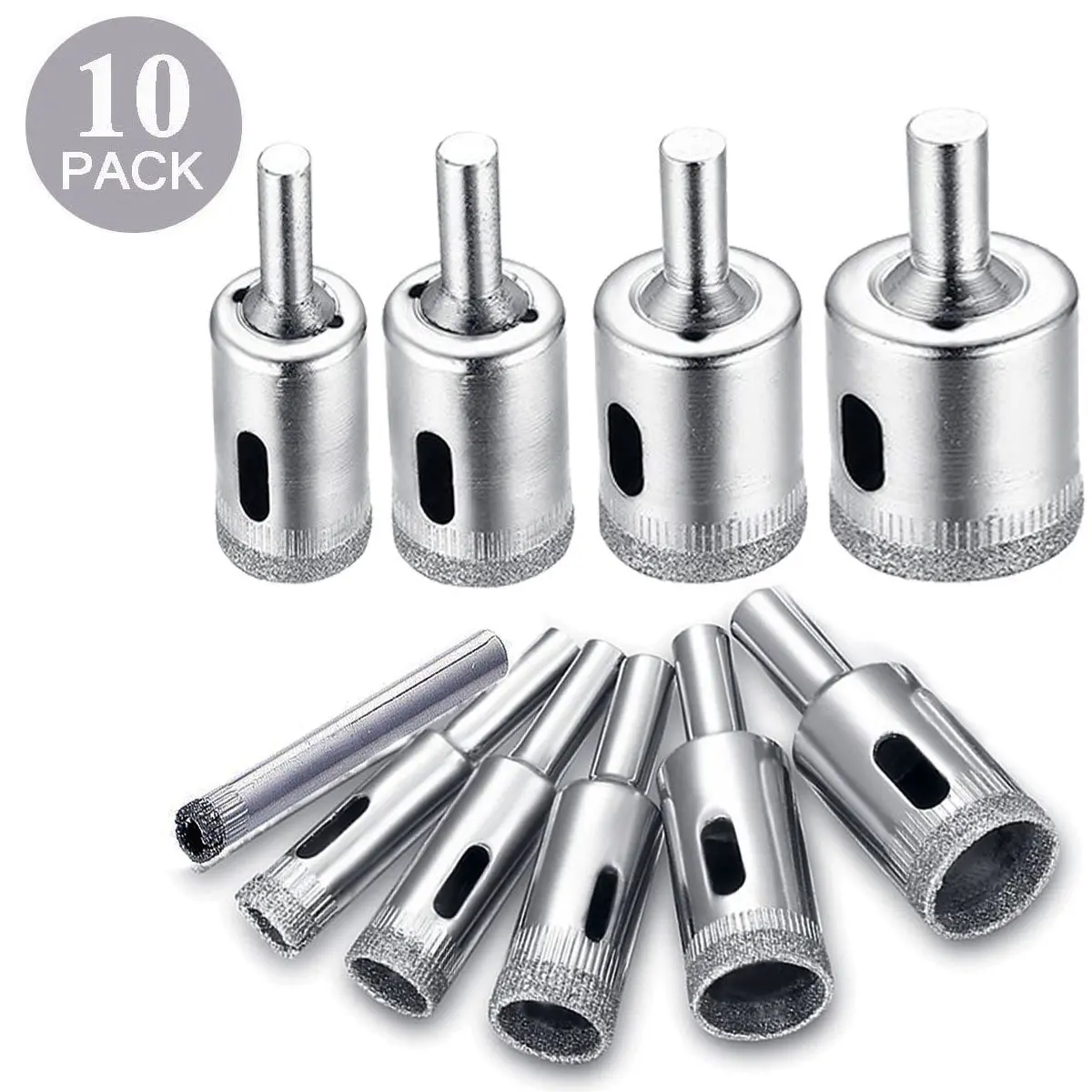 diamond drill bit for glass