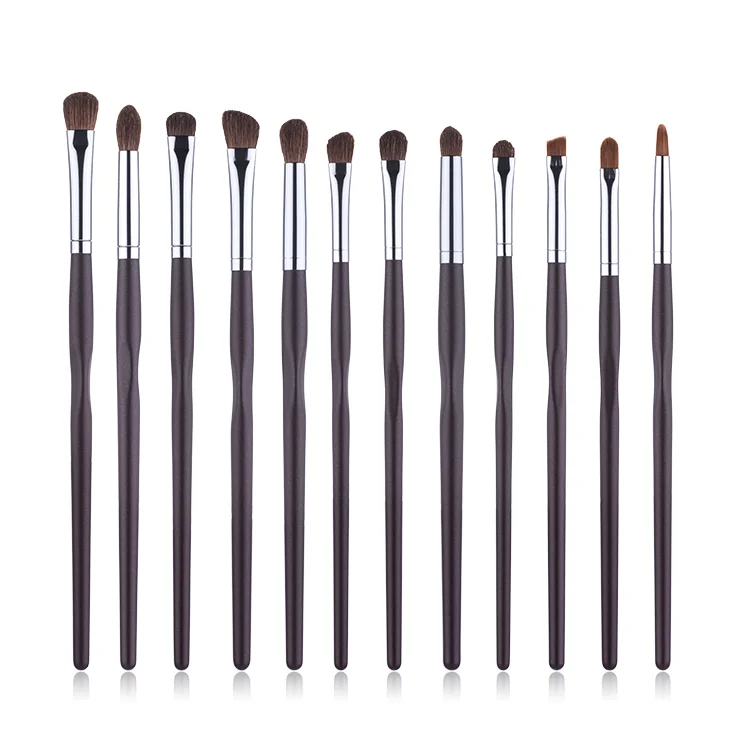 Premium Cosmetics 12pcs Horse Hair Makeup Brushes Professional Eyeshadow Blending Brushes Eye Makeup Brush Set.png