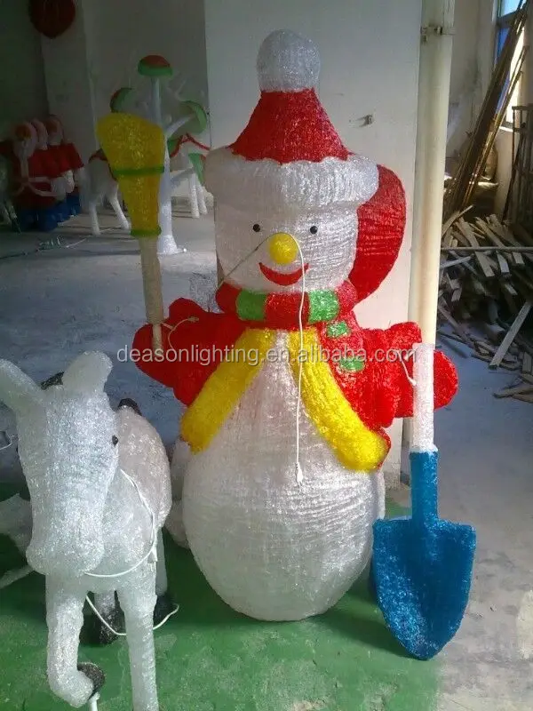 Acrylic Snowman Led Buy Led Snowman Outdoor,Led Light Snowman,Led