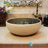 YL-OT_1665 Hand carved stream line modern type cupboard top porcelain sanitary ware