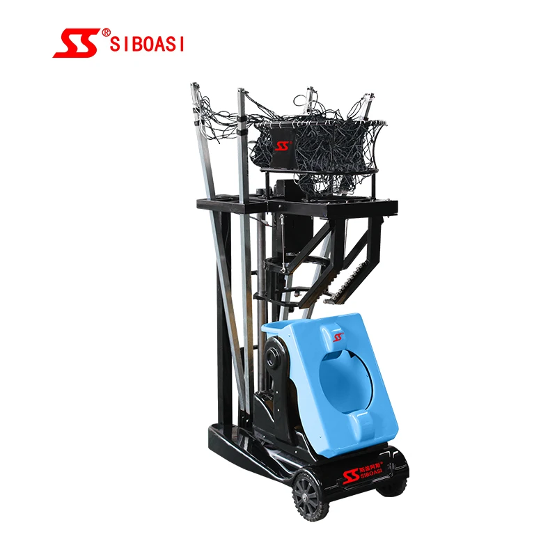 

Newest siboasi S6829-2 blue color basketball shooting training machine for sale