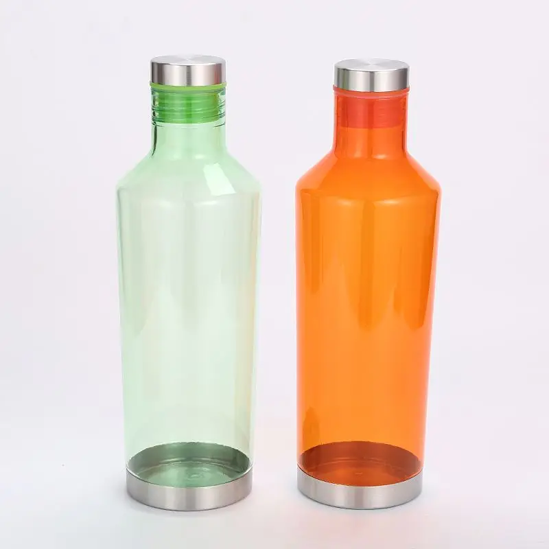 

Mikenda Z019 800ml plastic sport water bottle portable drinking mug plastic drinking water bottle with handle, Customized color