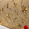 Golden rose wallpaper gold foil wallpaper for setting wall