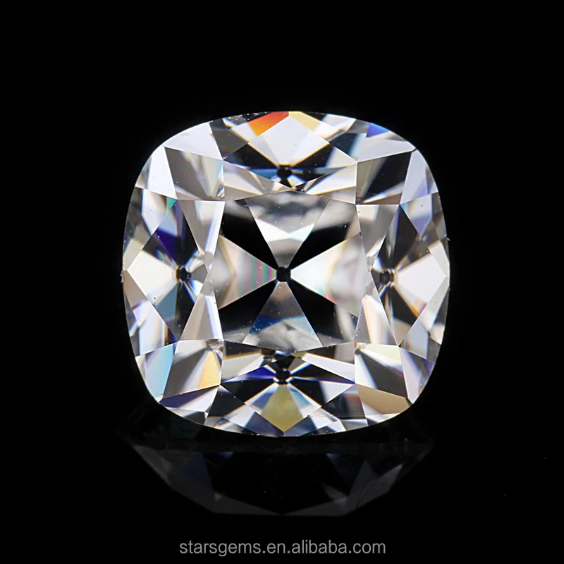 

Starsgem old Mine cut 2 carat moissanite cushion cut 7*9mm GH color moissanite price per carat