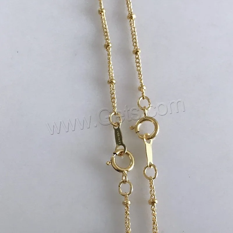 

Gold Necklace 14K gold filled different length for choice & twist oval chain 1325944