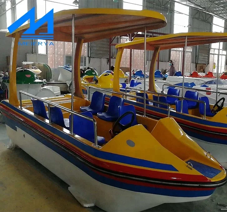 New Sightseeing Electric Boat 68 Person Water Pedal Boat (m080