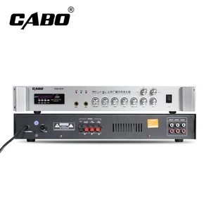 80W constant pressure absorbing speakers amplifier background music broadcast amplifier