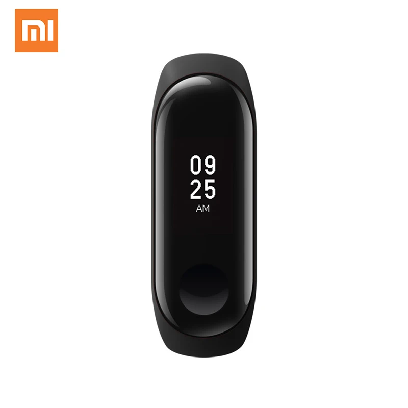 

Chinese version Orginal Xiaomi Mi Band 3 With Touch OLED Screen Waterproof Wristband, Black