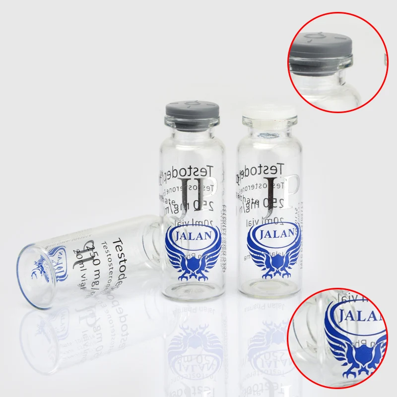 Customized 2ml 5ml 10ml 15ml vials and injectables glass bottle vials