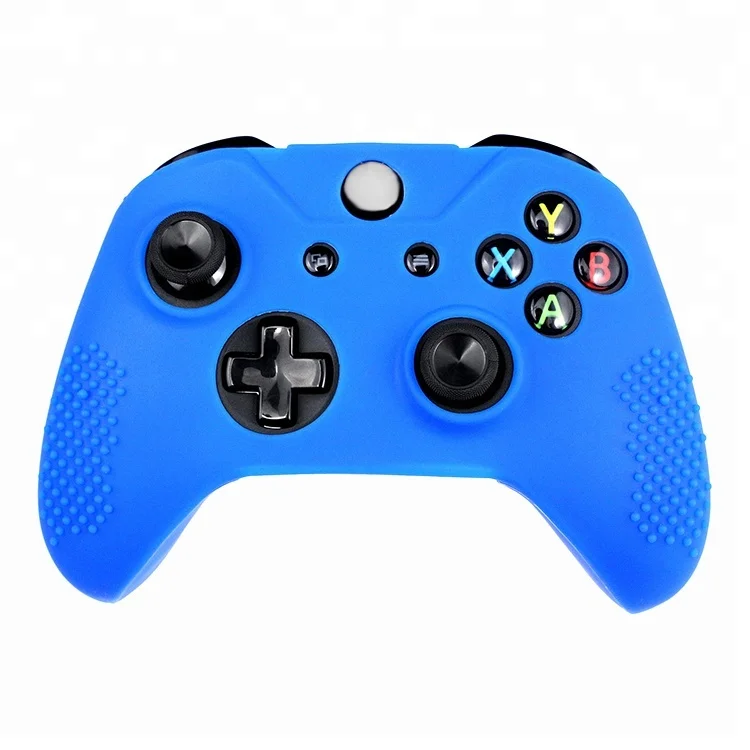 

Waterproof Blue Gel Rubber Grip Case Cover Sleeve For Xbox One S X Controller Silicone Skin
