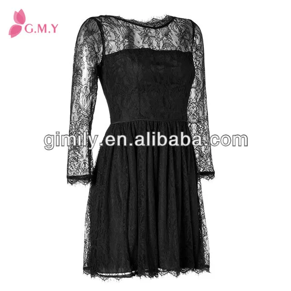 net black frock design