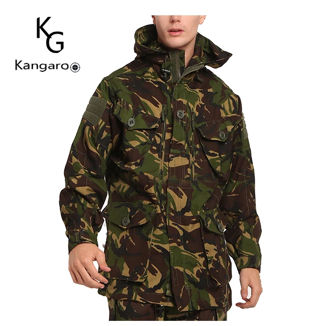 
British Army Version S95 Jungle Camo Windbreaker Jacket M65 Military Jacket Tactical 