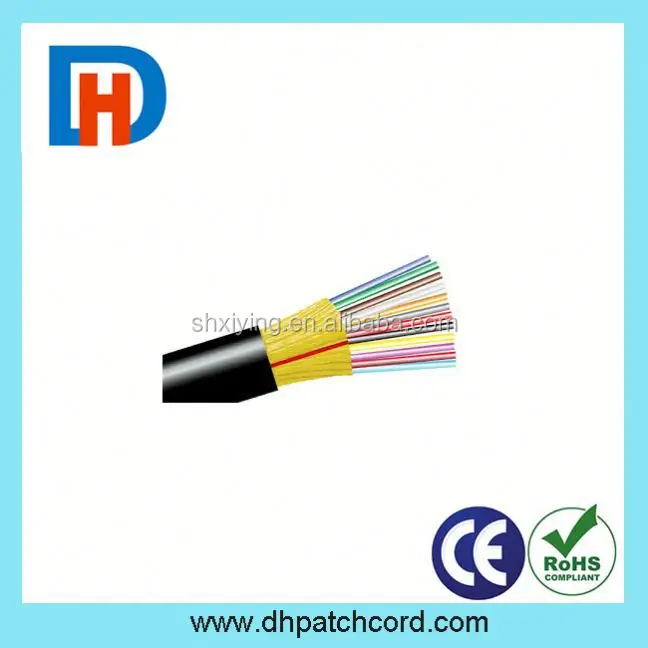 12 Cores Singlemode Outdoor Fiber Optic Cable Figure 8 self supporting cable GYXTC8S