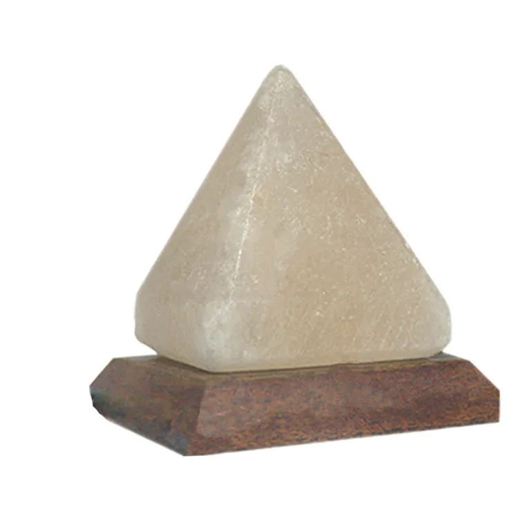 small pyramid shape himalayan led salt lamps