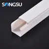 CE Flame retardant All Sizes square pvc duct plastic electrical wire gutter