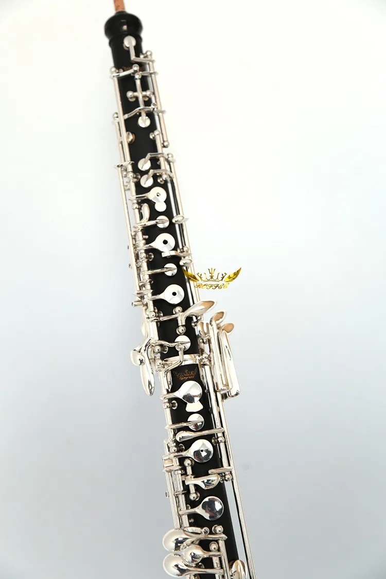 roffee复合木质机身镀银成人学生型全自动双簧管