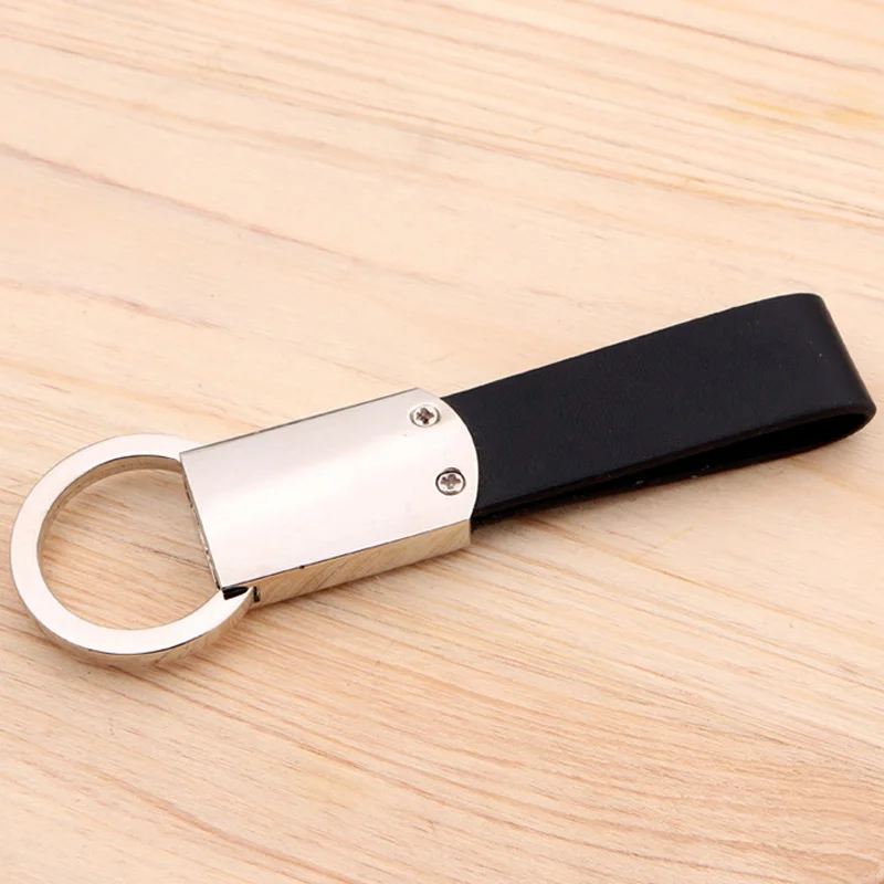 

Handmade Metal Car Leather Key Ring, As the pictures