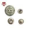 17mm Existing Soft Touch Five Star Metal Snap Button