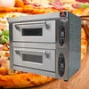 Electric Bakery Oven 2-Deck, 2-Tray Bread Oven/ Food Bakery Machine