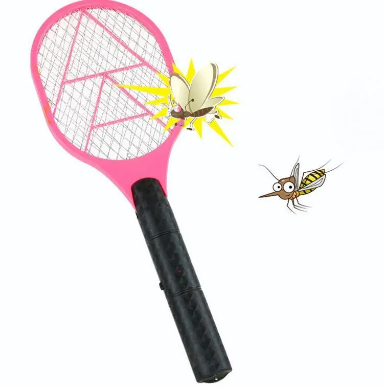 Electric Insect Bug Bat Wasp Mosquito Zapper Swatter Racket Anti