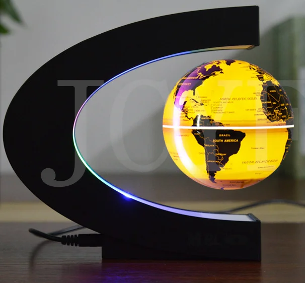 Magnetic Levitation Floating Rotating World Globe For Gift And ...