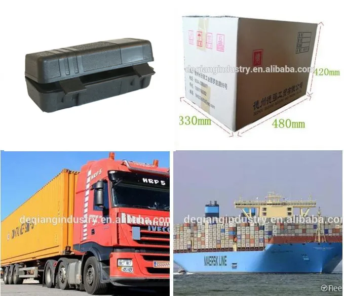 Plastic hard tool box with handle for machine tool accessories lathe live center package