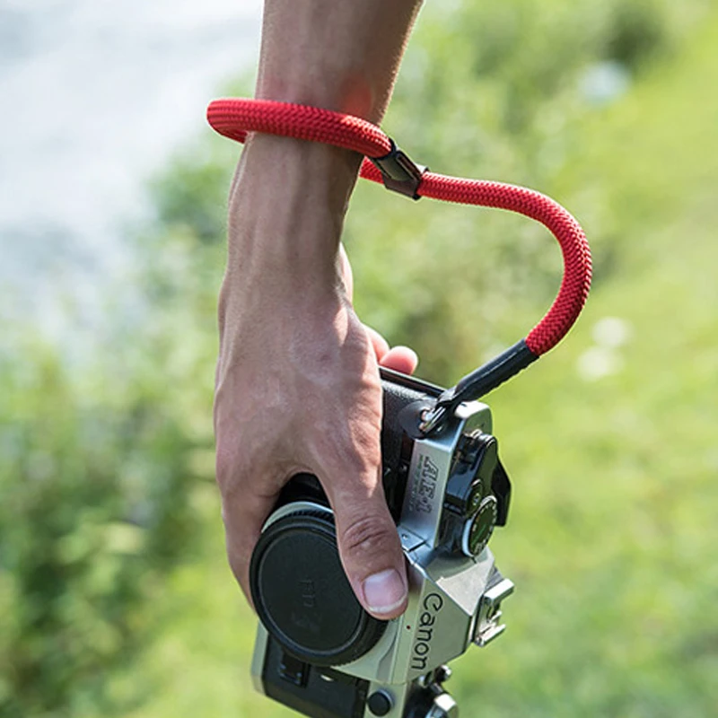 
Durable Adjustable Comfortable DSLR Outdoor Climbing Camera Wrist Strap 